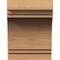 Ekena Millwork Pescadero Rough Sawn Rafter Tail, Western Red Cedar, 6"W x 8"H x 36"L RFT06X08X36PEC00RWR - alternate 2